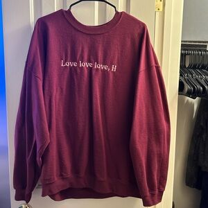 Harry Styles Inspired Crewneck